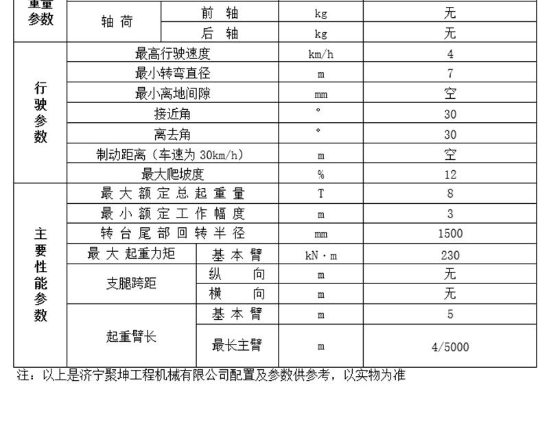 8噸履帶吊車行駛性能